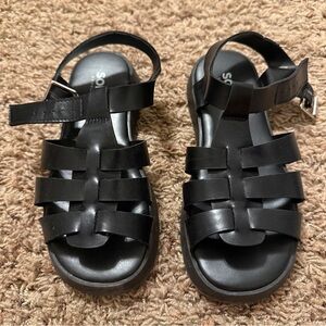 Sonoma Black Kids Strappy Sandals
